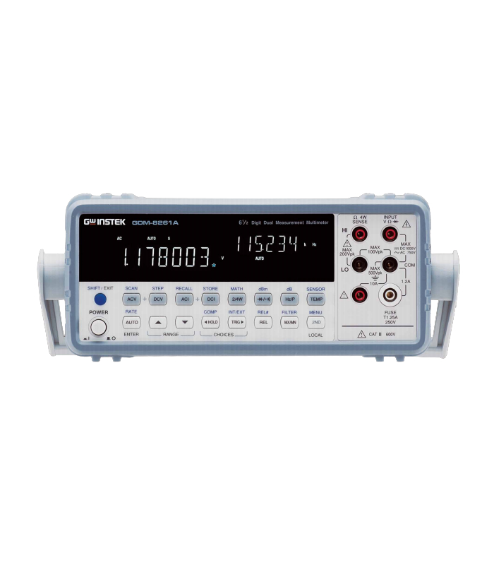 固緯GDM-8261A（雙顯示臺式數(shù)字萬用表）