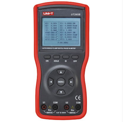 UT265B 智能雙鉗數(shù)字相位伏安表